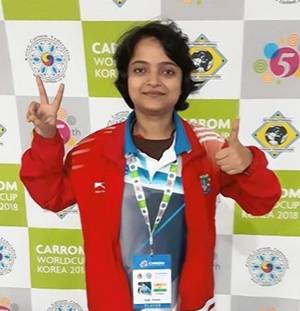 Kajal Kumari Sexx - Carrom World Cup 2018, Korea: Kajal wins combined Swiss league in WC -  International Carrom Federation